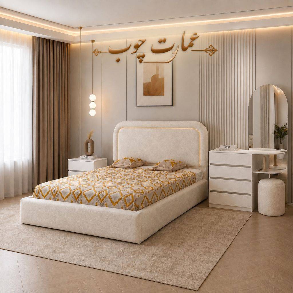 سرویس تخت و خواب میز آرایش۰۰۶